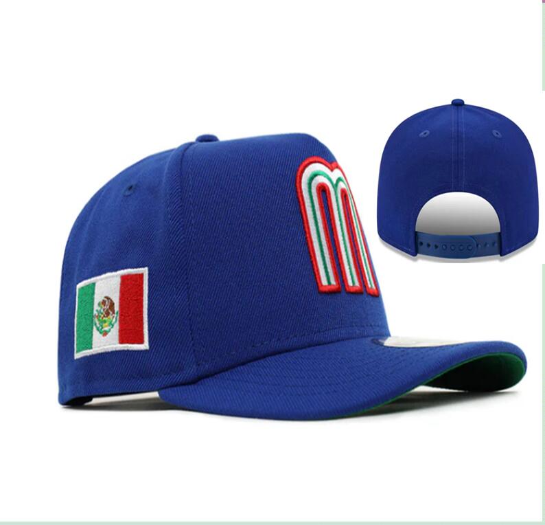 Mexico Blue Snapback Cap