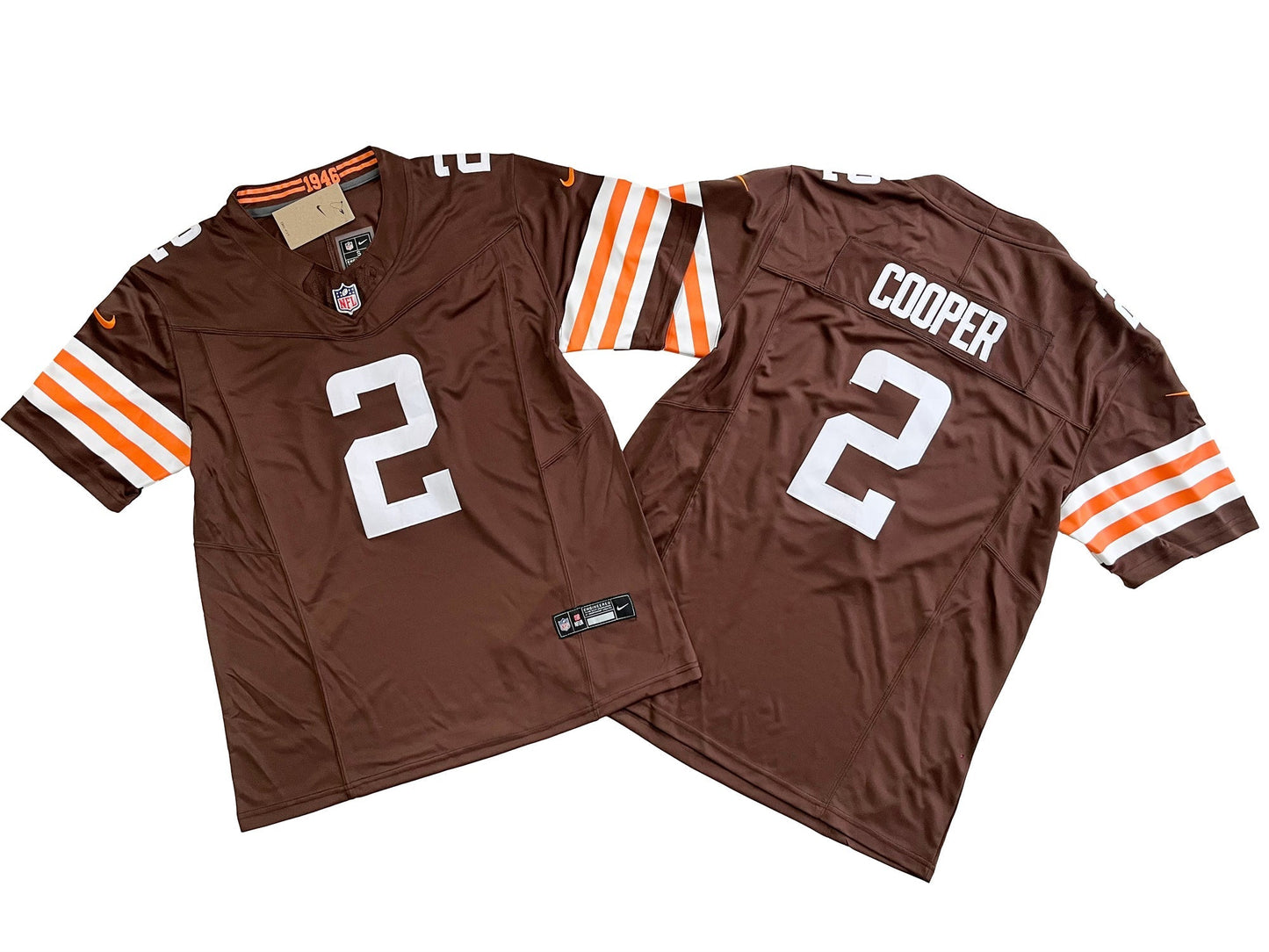 Cleveland Browns 2# Amari Cooper Vapor F.U.S.E. Limited Jersey