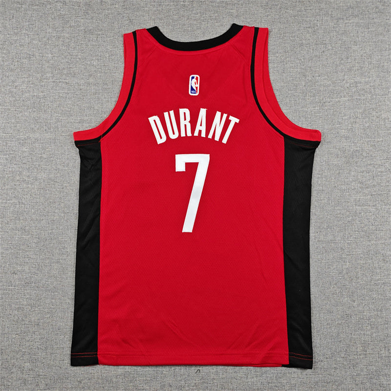 Youth Kevin Durant Houston Rockets #7 Embroidered Jersey