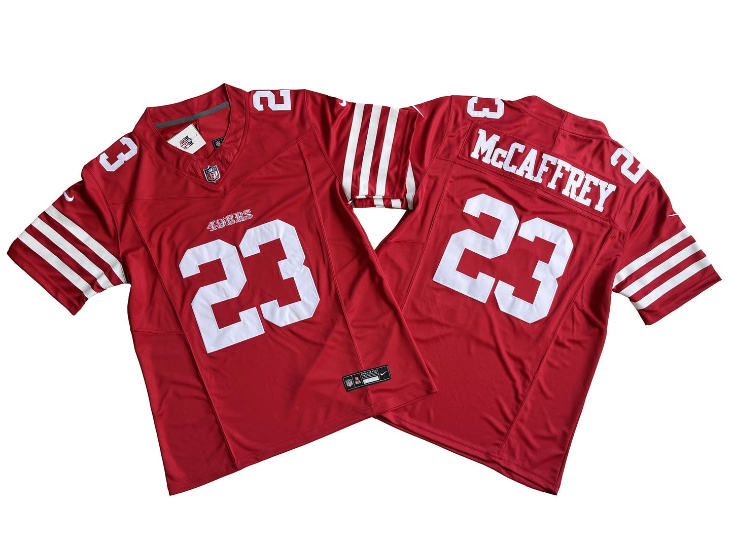 San Francisco 49ers 23# Christian McCaffrey Vapor F.U.S.E. Limited Jersey