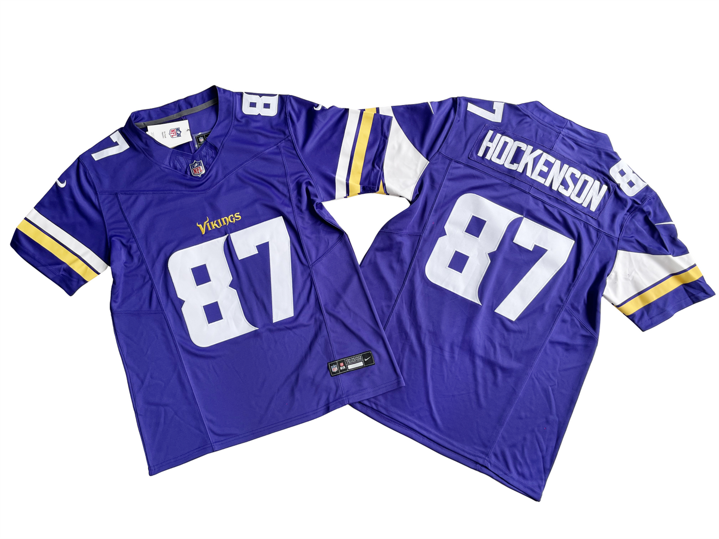 Minnesota Vikings 87# T.J. Hockenson Vapor F.U.S.E. Limited Jersey