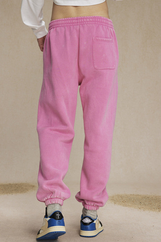 360GSM Washed Fleece Sweatpants