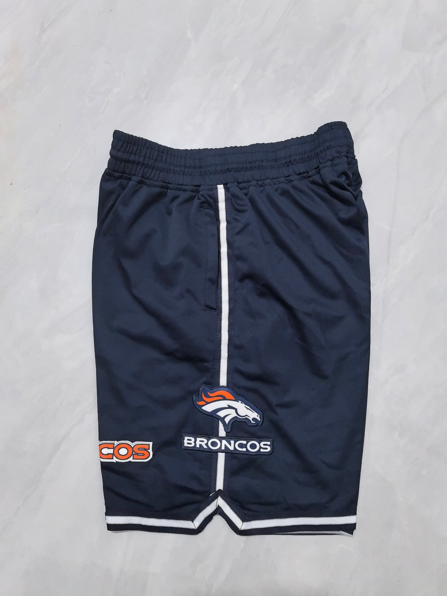 Denver Broncos dark blue pocket shorts