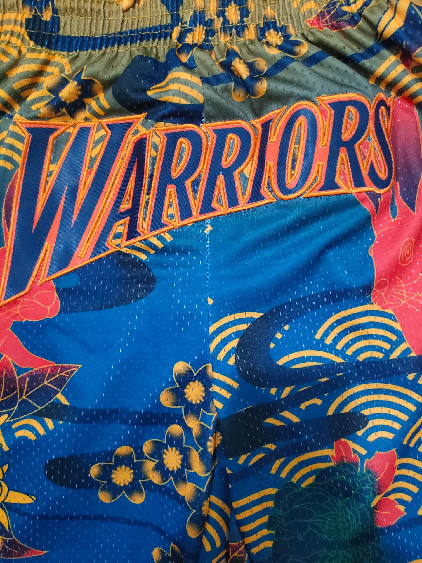 Golden State Warriors Blue Rabbit Year Limited Edition Pocket Shorts