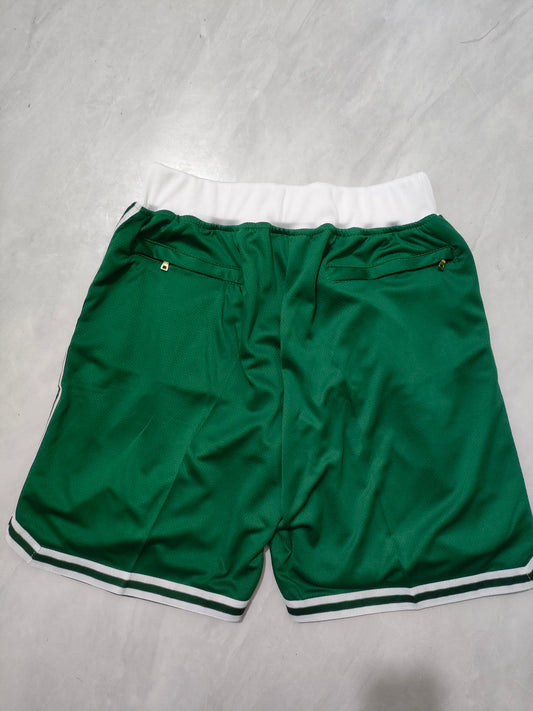 Boston Celtics Green Regular Pocket Shorts