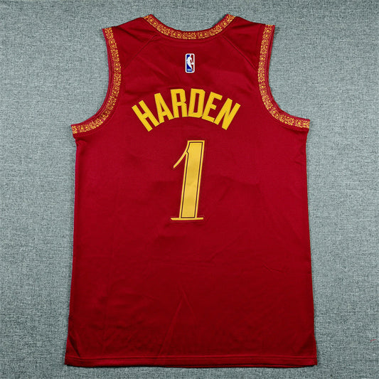 Cleveland Cavaliers James Harden #1 2026 City Edition ! Embroidered Jersey