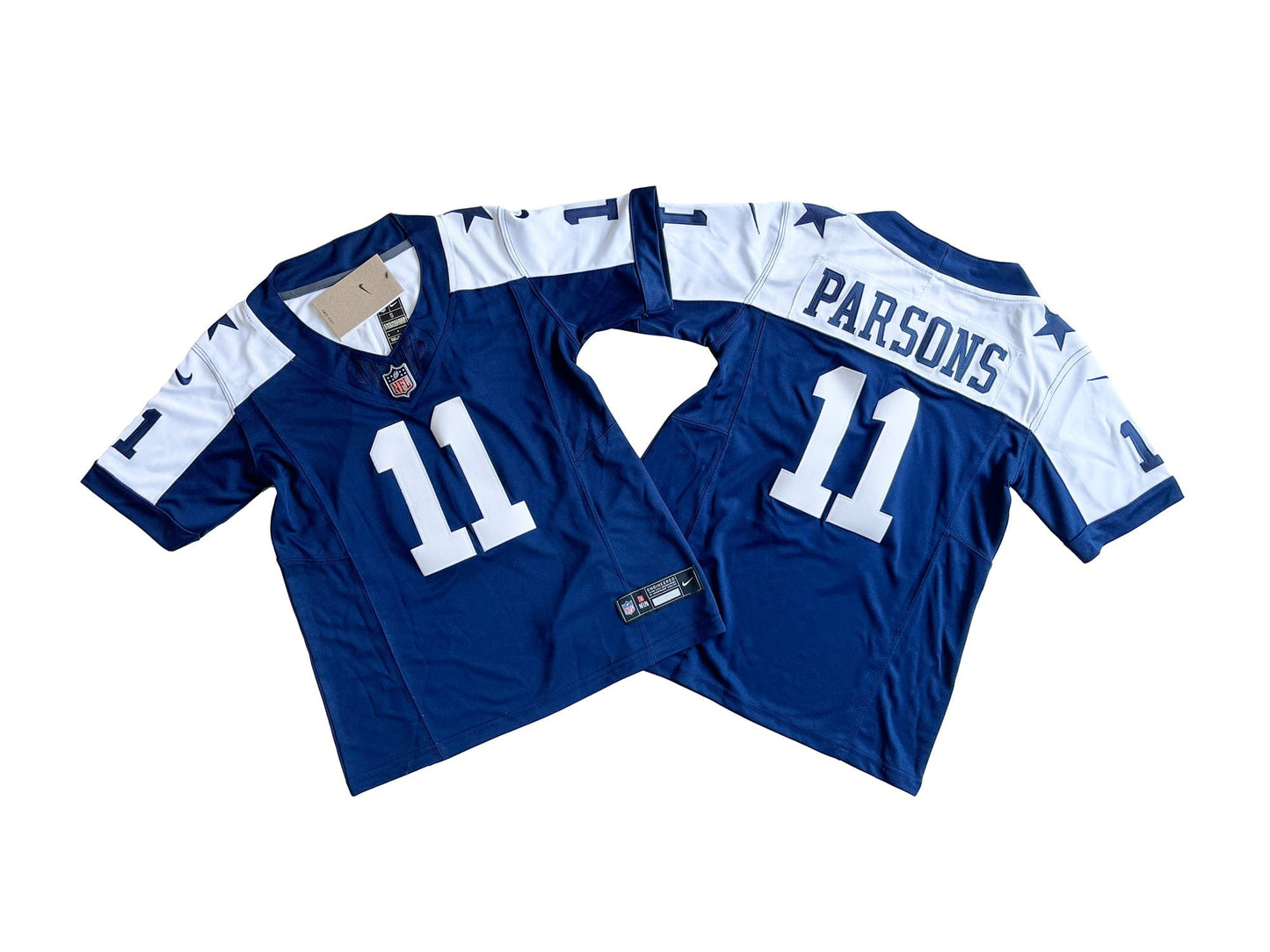 Youth Dallas Cowboys 11# Micah Parsons Vapor F.U.S.E. Limited Jersey