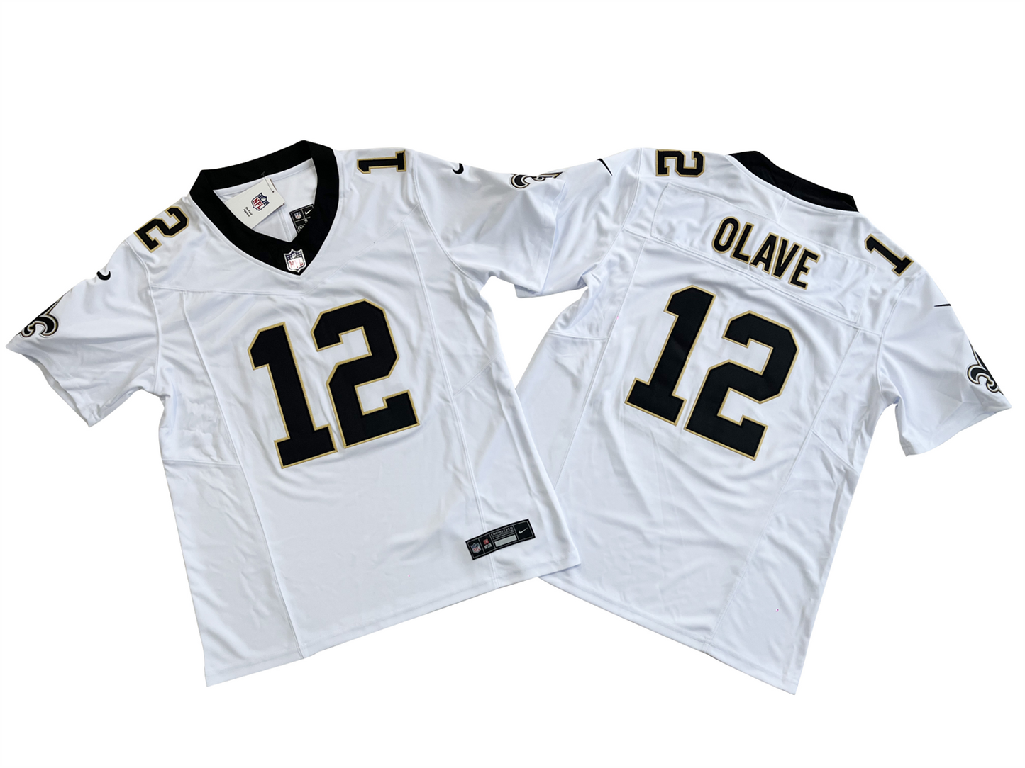 New Orleans Saints 12# Chris Olave Vapor F.U.S.E. Limited Jersey