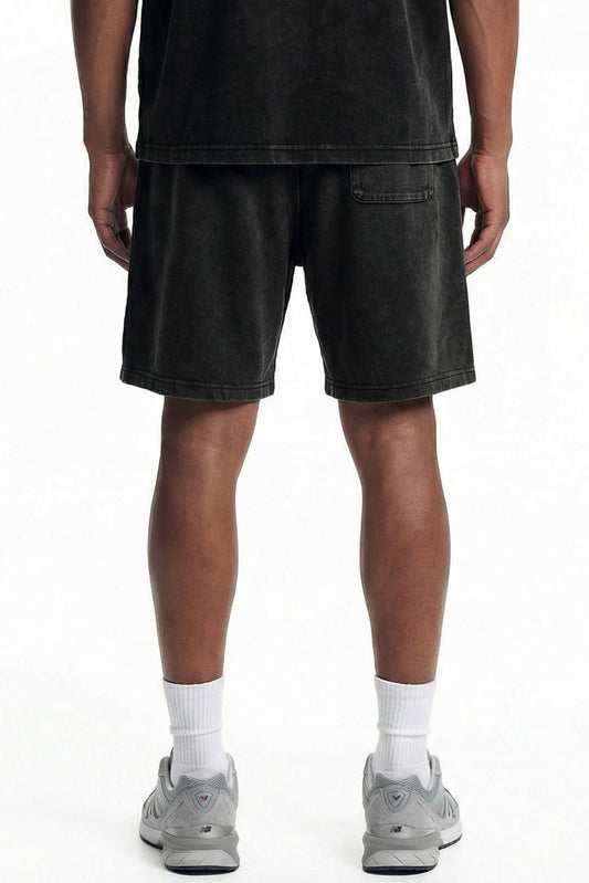 305GSM Splicing Washed Shorts