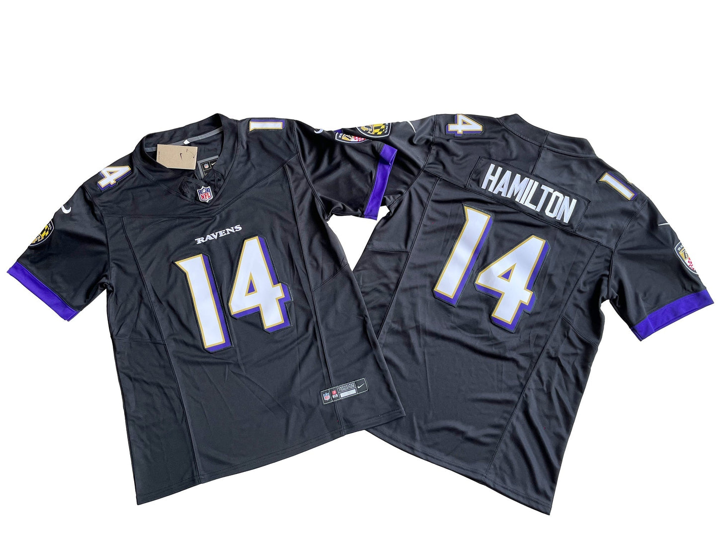 Baltimore Ravens 14# Kyle Hamilton Vapor F.U.S.E. Limited Jersey