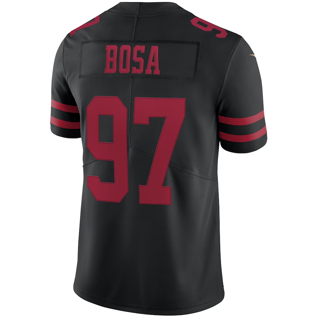 Nick Bosa #97 San Francisco 49ers Vapor Limited BlackJersey