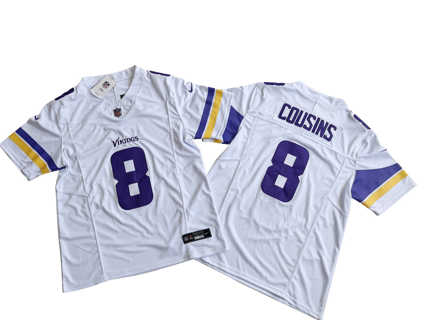 Minnesota Vikings 8# Kirk Cousins Vapor F.U.S.E. Limited Jersey