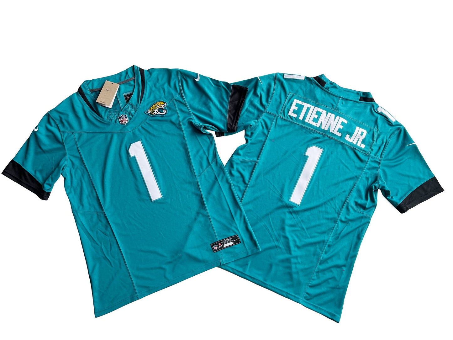 Jacksonville Jaguars 1# Travis Etienne Jr Vapor F.U.S.E. Limited Jersey