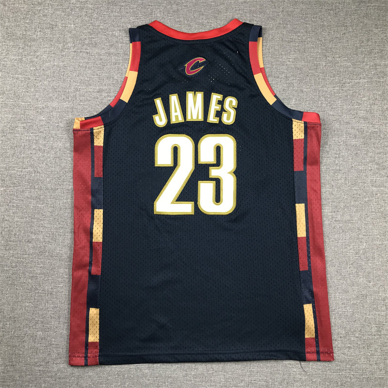 Youth LeBron James Cleveland Cavaliers #23 Embroidered Jersey