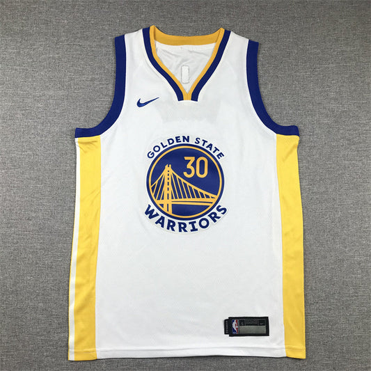 Youth Stephen Curry Golden State Warriors #30 Embroidered Jersey
