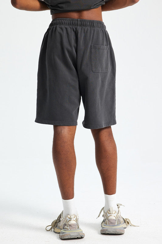 420GSM Pigment Dyed Washed Short