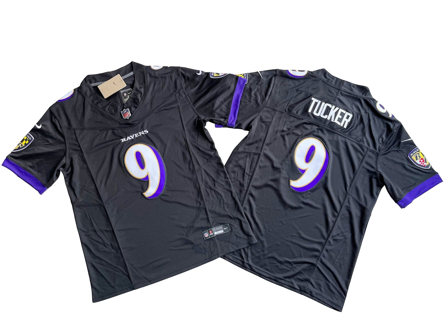 Baltimore Ravens 9# Justin Tucker Vapor F.U.S.E. Limited Jersey