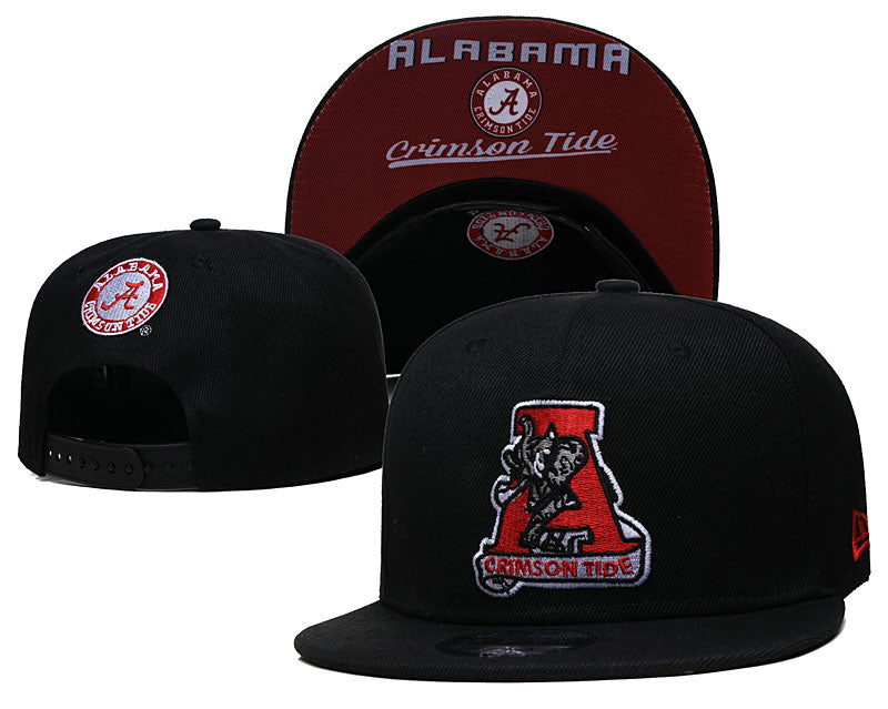 Alabama Crimson Tide Black Snapback Cap