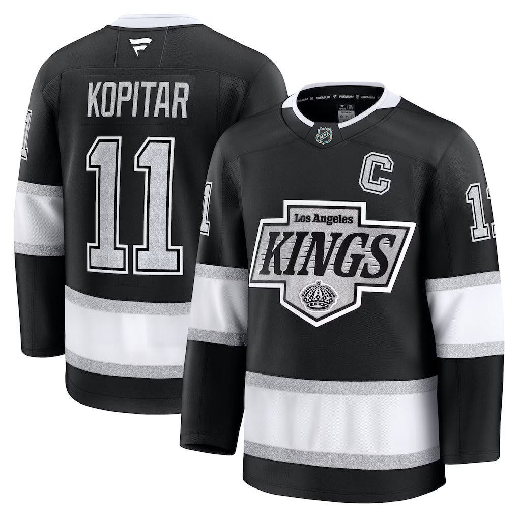Anze Kopitar Los Angeles Kings Home Premium Jersey - Black