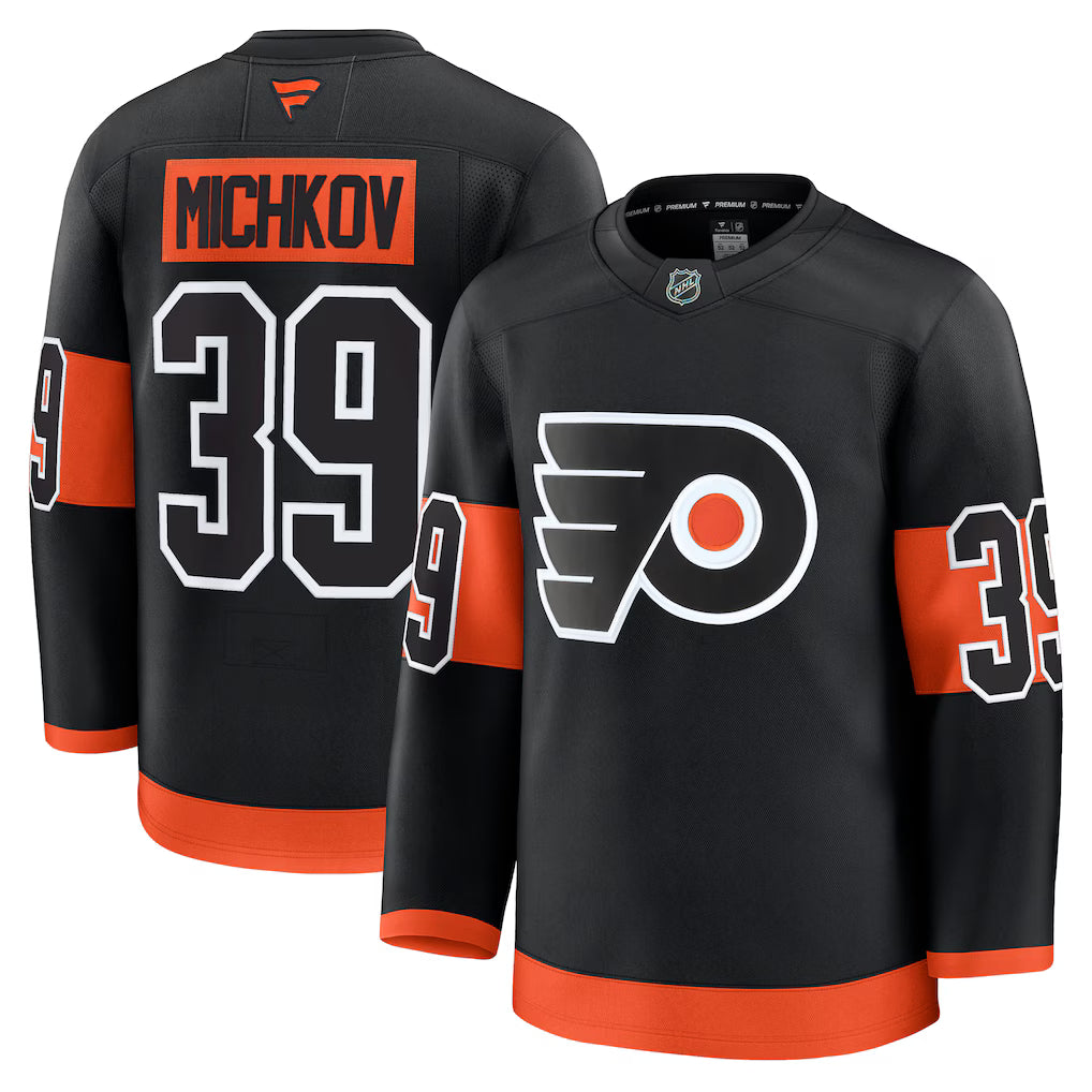 Matvei Michkov Philadelphia Flyers Home Premium Jersey - Orange