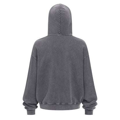 430GSM Boxy Fit Washed Hoodie