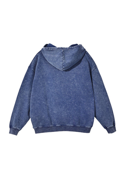 100% Cotton 420GSM Washed Vintage Hoodie