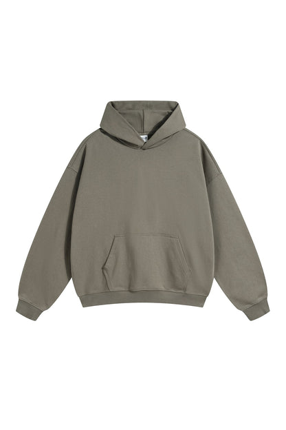 430GSM French Terry Solid Color Hoodie