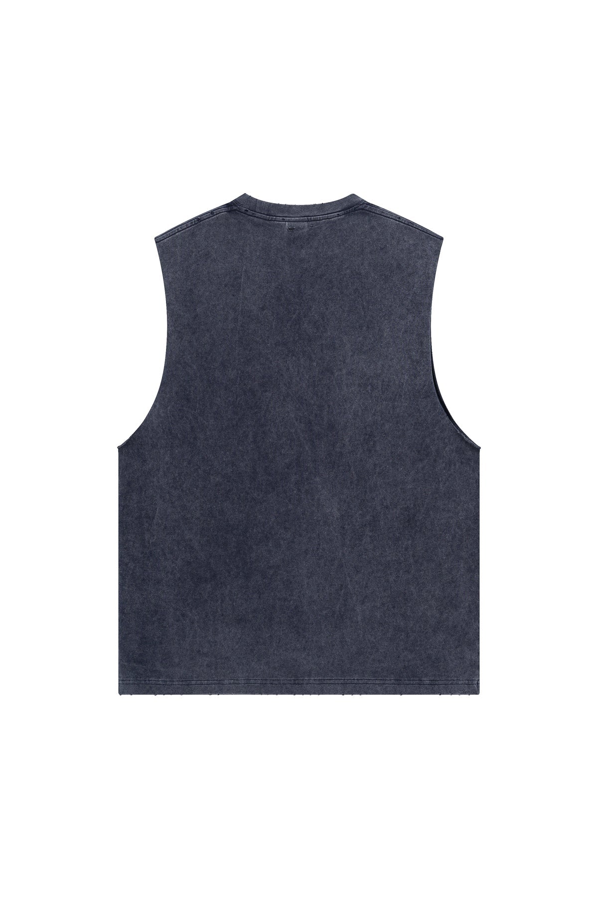 275GSM Distressed Washed Muscle Tee