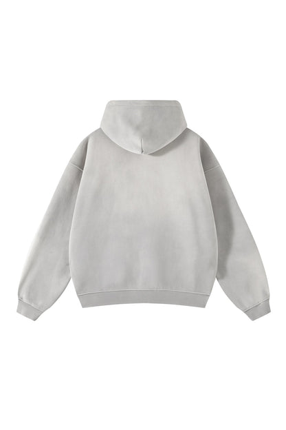 360GSM Washed Fleece Zipper Jacket