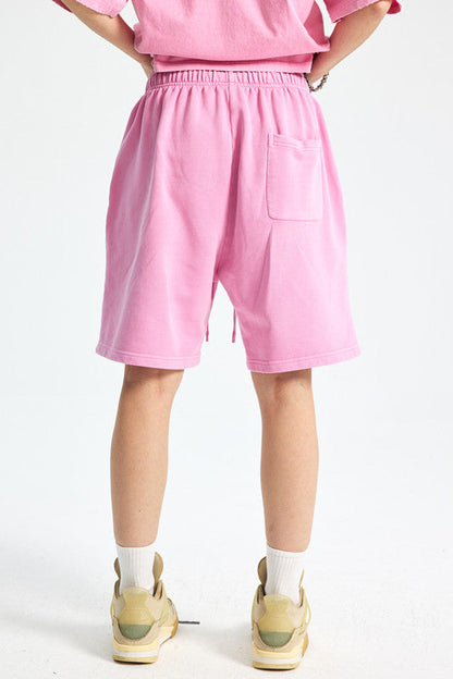 420GSM Pigment Dyed Washed Short
