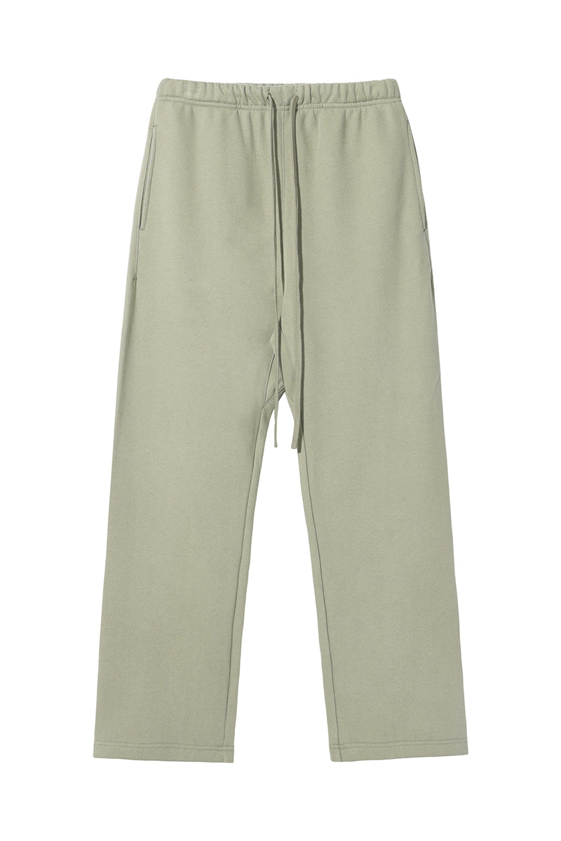 365GSM Relaxed Solid Color Fleece Sweatpants