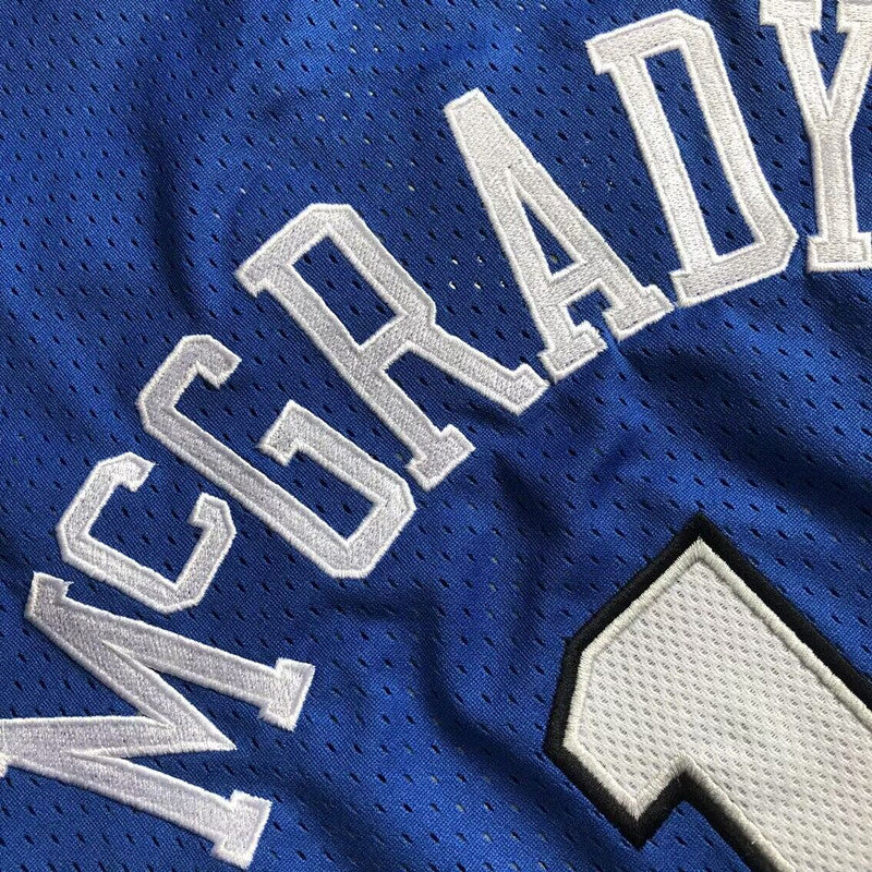 Orlando Magic Tracy McGrady  #1 Standard C Throwback Jersey - Dense Embroidery