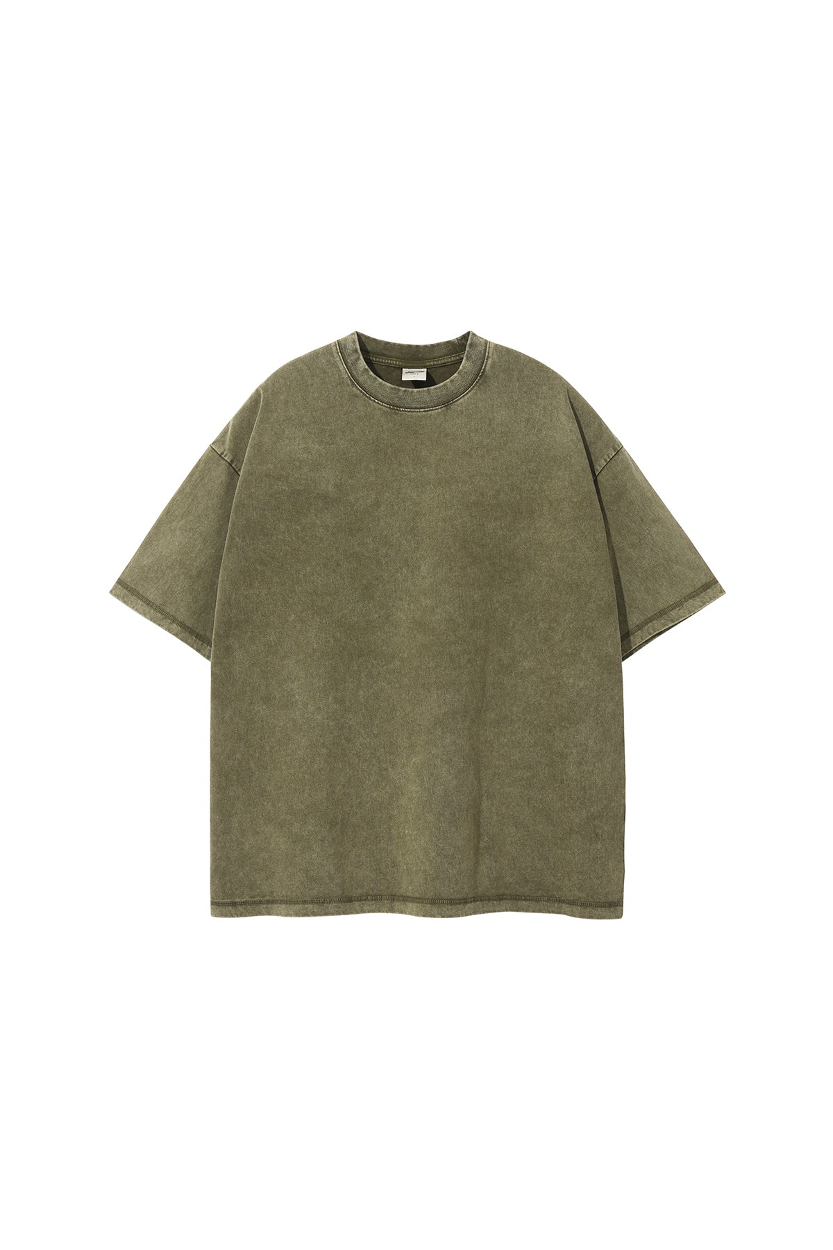 275GSM Double Stitch Sleeve Hem Washed Tee