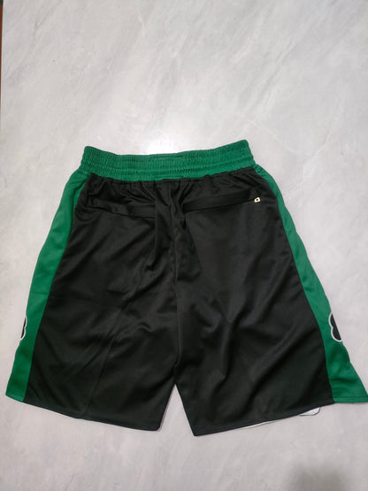Boston Celtics Black City Edition Pocket Shorts