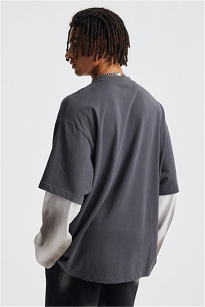 275GSM Washed Double Layer Long Sleeve