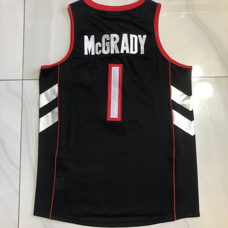 Toronto Raptors Tracy McGrady #1 Throwback Jersey - Dense Embroidery