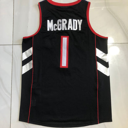 Toronto Raptors Tracy McGrady #1 Throwback Jersey - Dense Embroidery