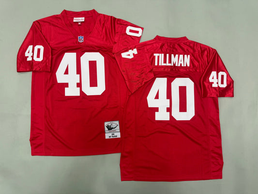Men Arizona Cardinals Pat Tillman #40 Vintage Throwback Jersey