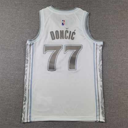 Youth Luka Don?i? Dallas Mavericks #77 City Edition Embroidered  Jersey