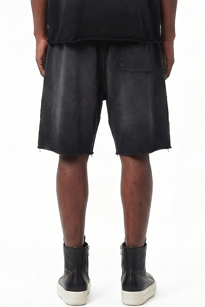 320GSM Distressed Sun Fade Shorts