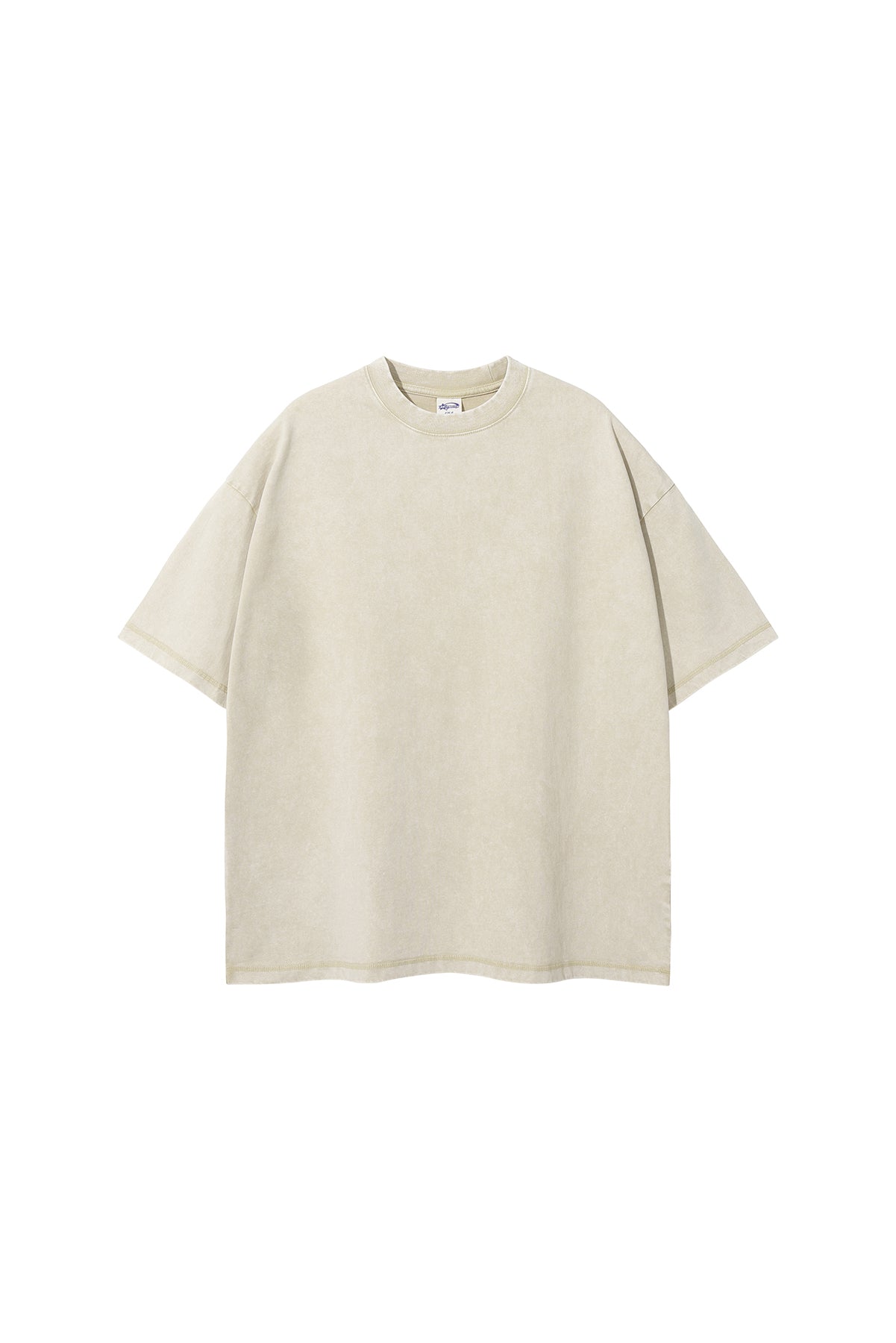 275GSM Double Stitch Sleeve Hem Washed Tee