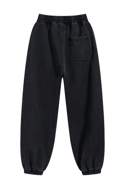 450GSM Dirty Effect Washed Out Sweatpants