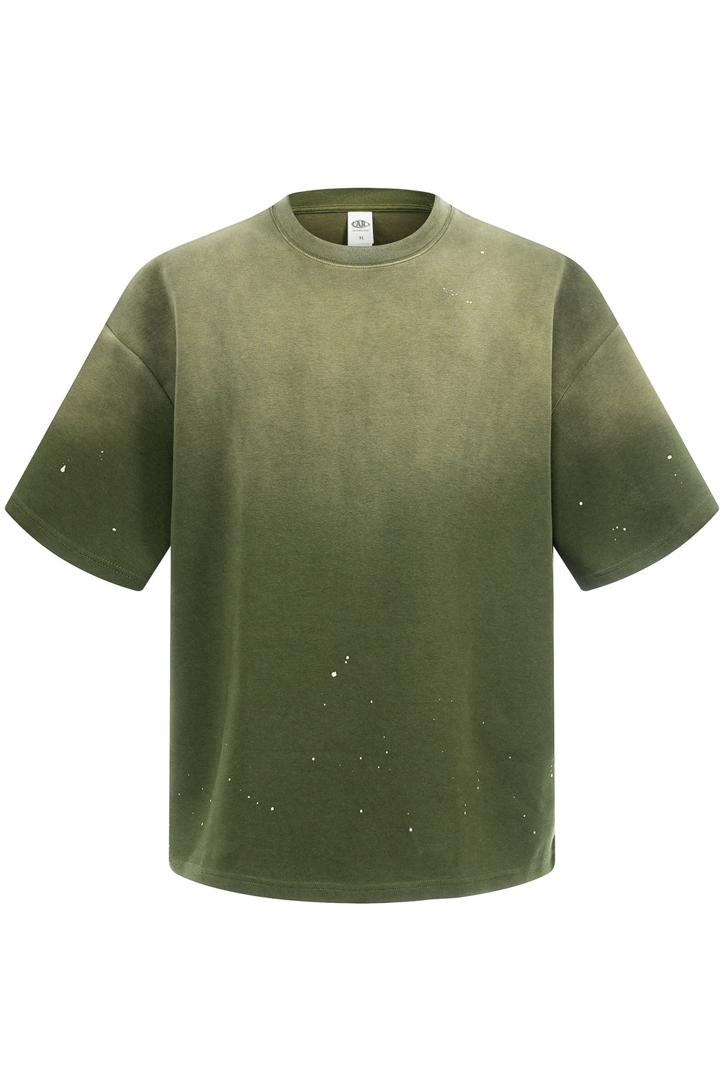 305GSM Ink Splashing Spray Washed Tee