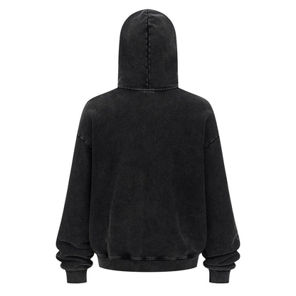 430GSM Boxy Fit Washed Hoodie