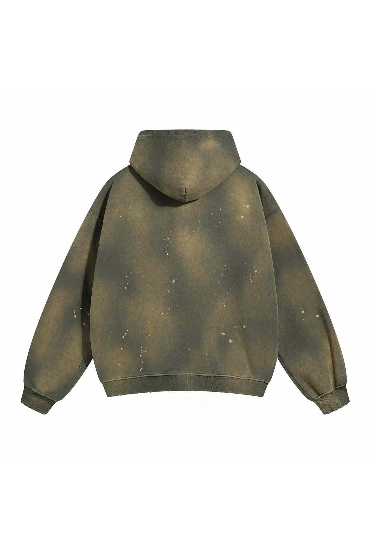 450GSM Distressed Dirty Effect Sun Fade Hoodie