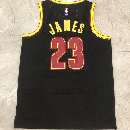 Cleveland Cavaliers LeBron James #23 Throwback Jersey - Dense Embroidery