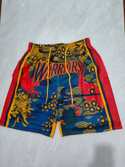 Golden State Warriors Blue Rabbit Year Limited Edition Pocket Shorts
