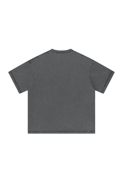 275GSM Pigment Dyed Light Washed Tee
