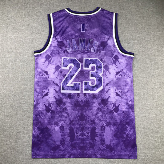 LeBron James #23 Los Angeles Lakers City Edition Swingman Jersey - Embroidered