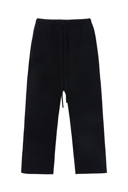 365GSM Relaxed Solid Color Fleece Sweatpants
